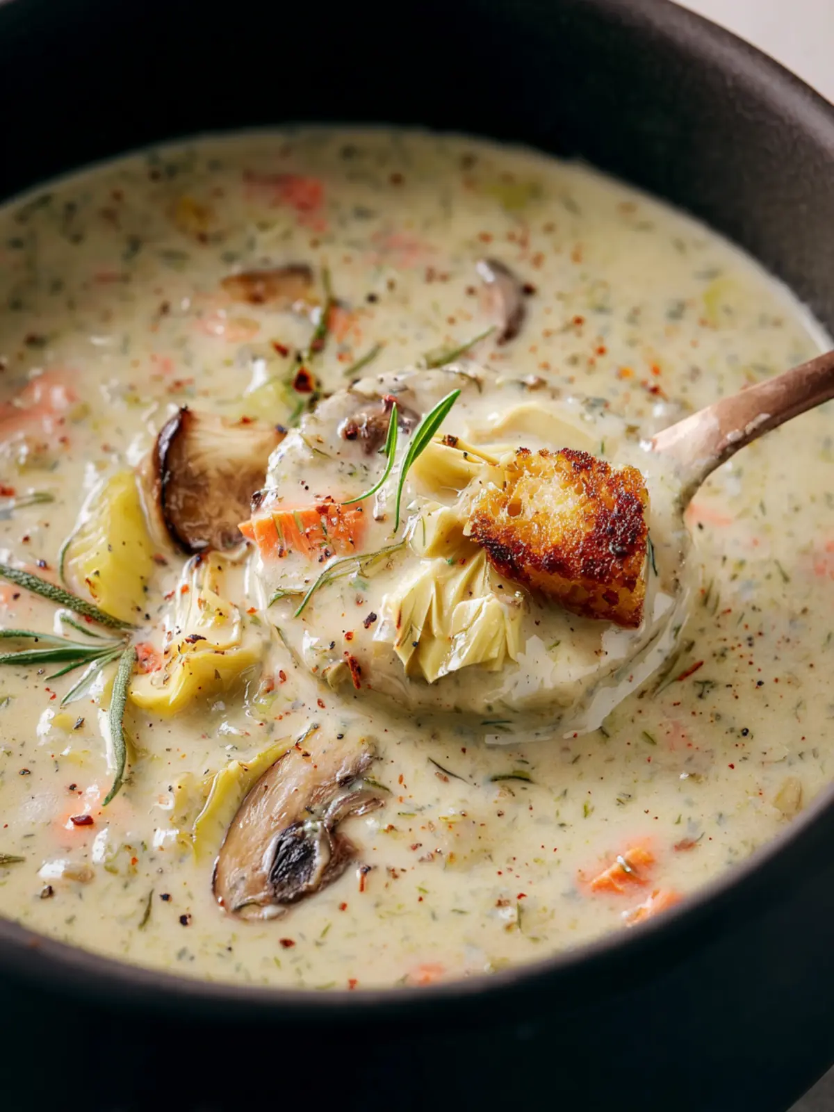 Artichoke Soup Recipe First Image