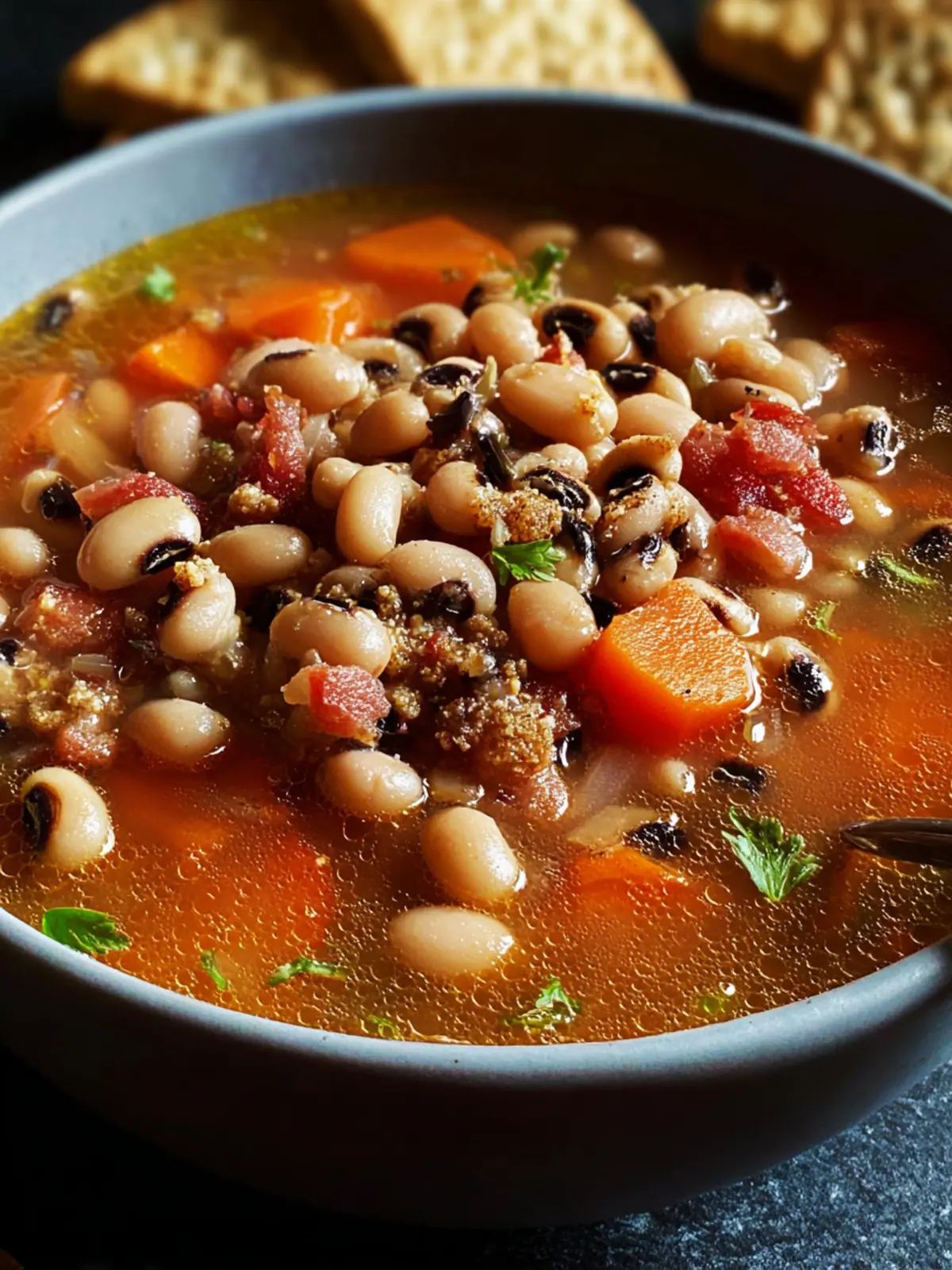 Cozy Black-Eyed Pea Soup Recipe for Ultimate Comfort First Image