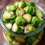 Quick Pickled Brussels Sprouts First Image