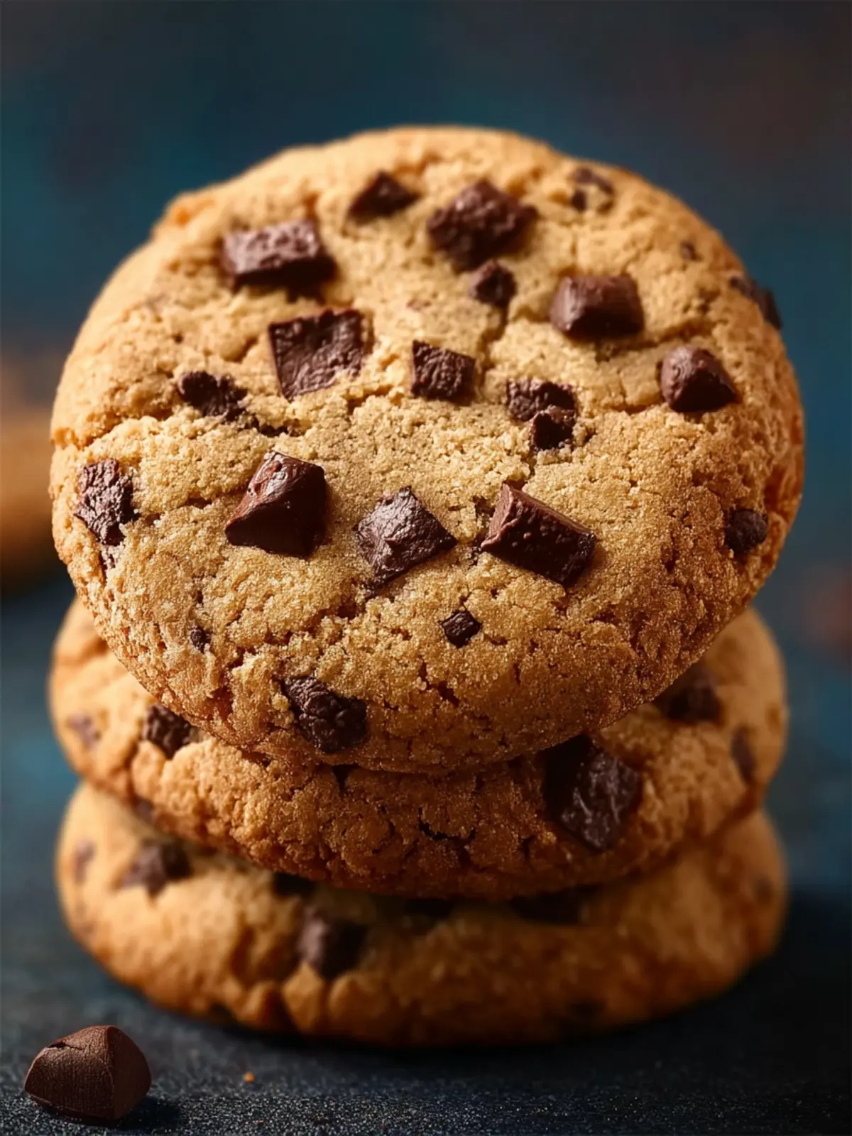 Crispy Cookies with Chocolate Chunks First Image