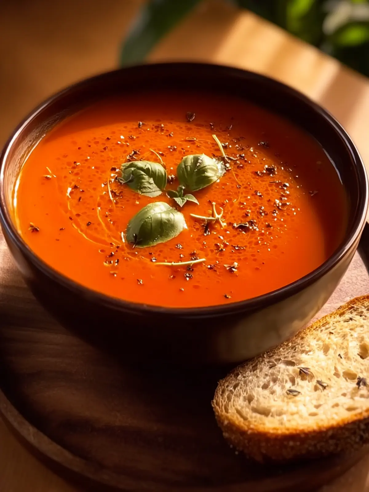 Tomato Soup with Canned Tomatoes First Image