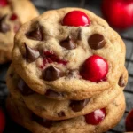 Irresistible Cherry Chocolate Chip Cookies Recipe First Image