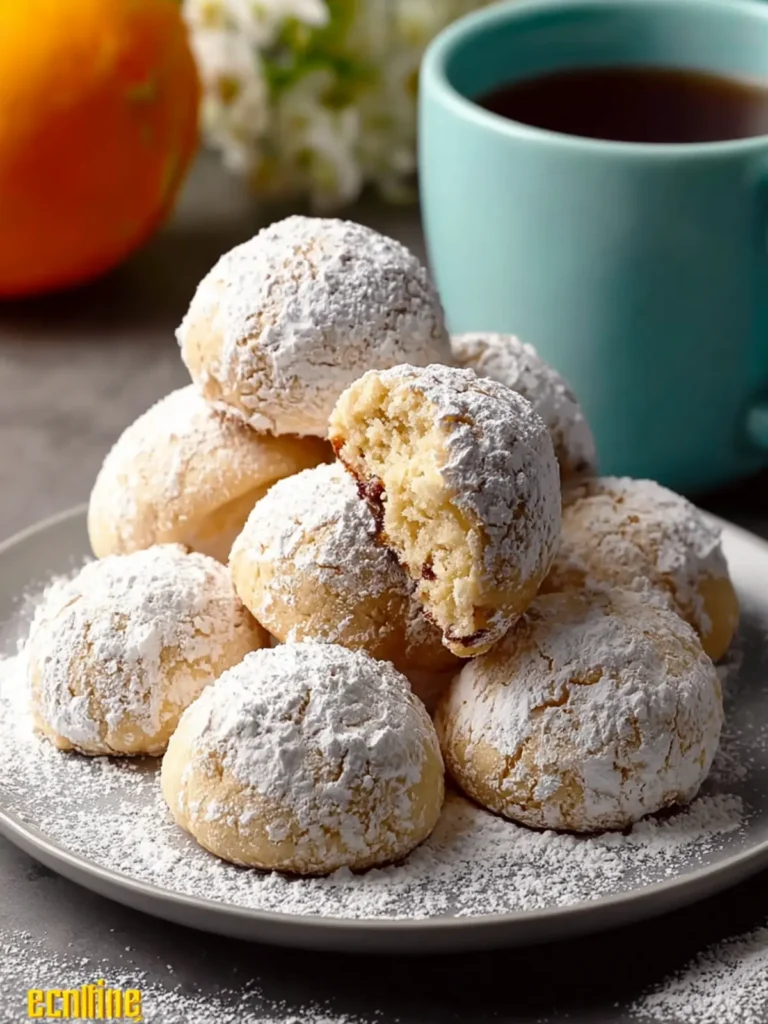 Buttery Keto Russian Tea Cakes First Image