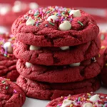 Red Velvet Cake Mix Cookies First Image
