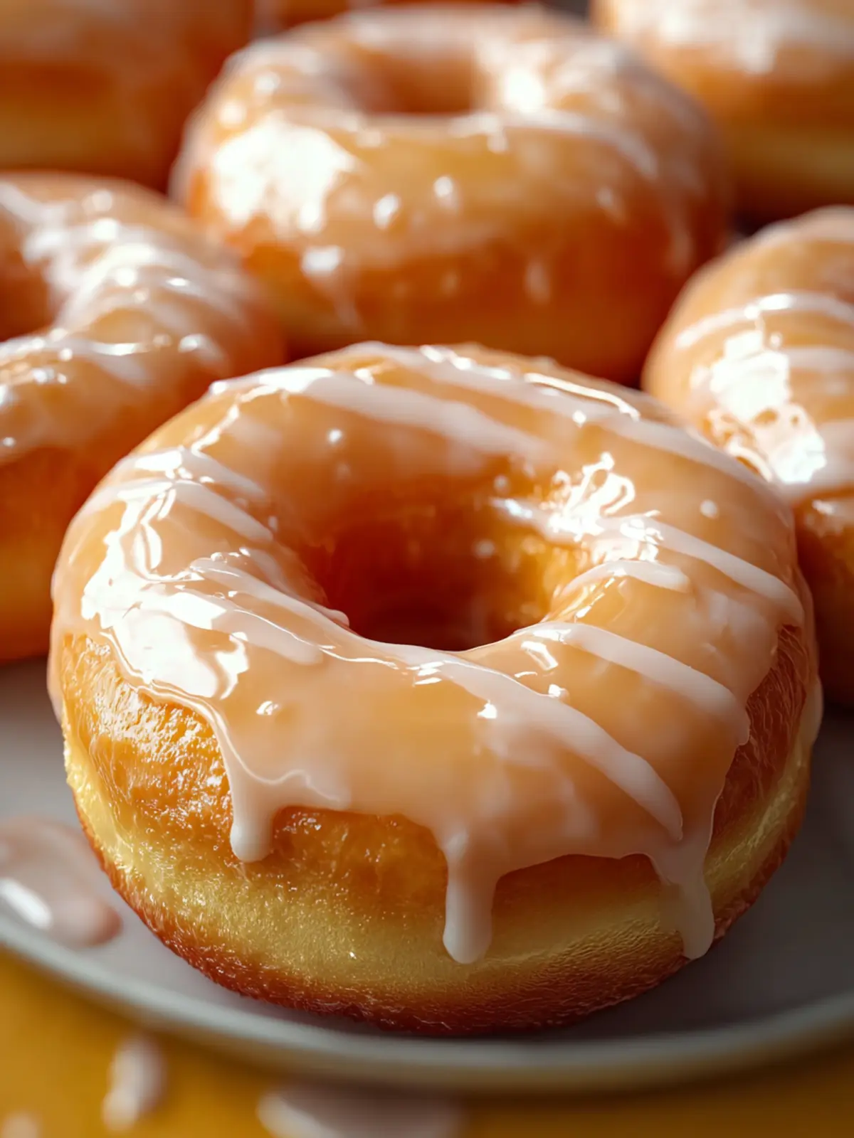 Amish Glazed Donuts: A Sweet Taste of Homemade Bliss First Image