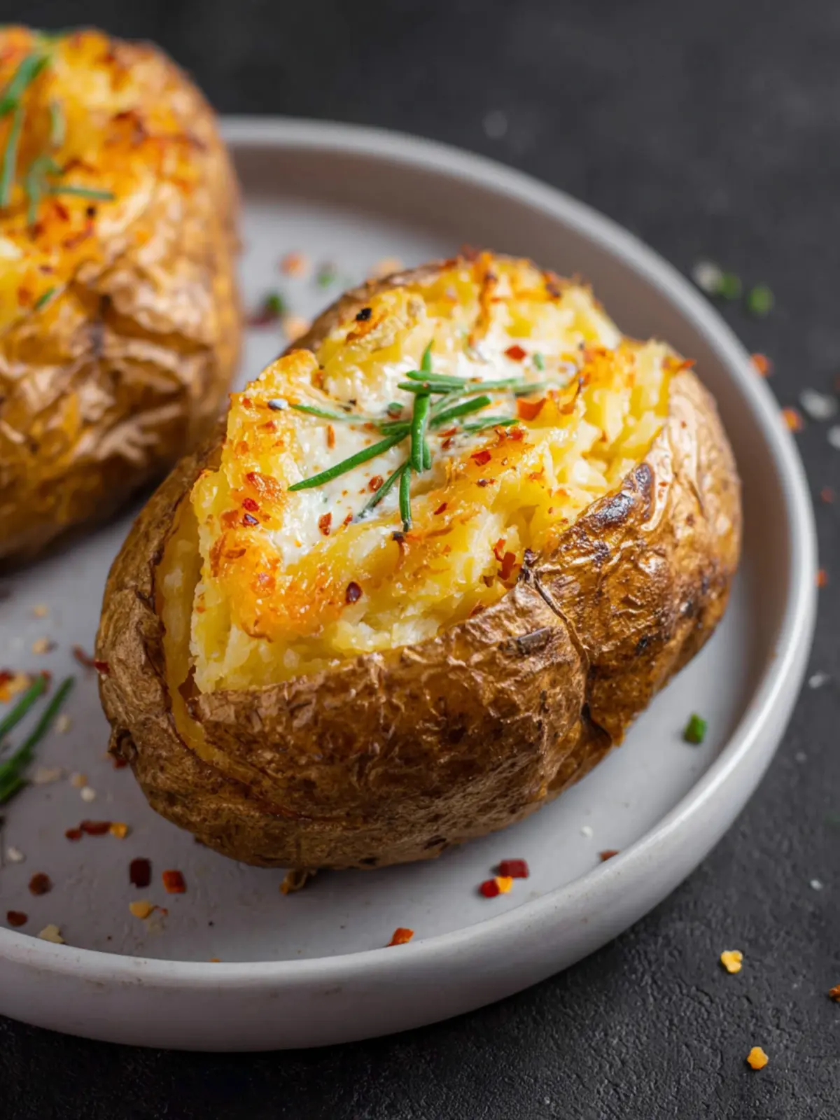 Air Fryer Baked Potato First Image