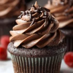 Homemade Chocolate Cupcakes First Image