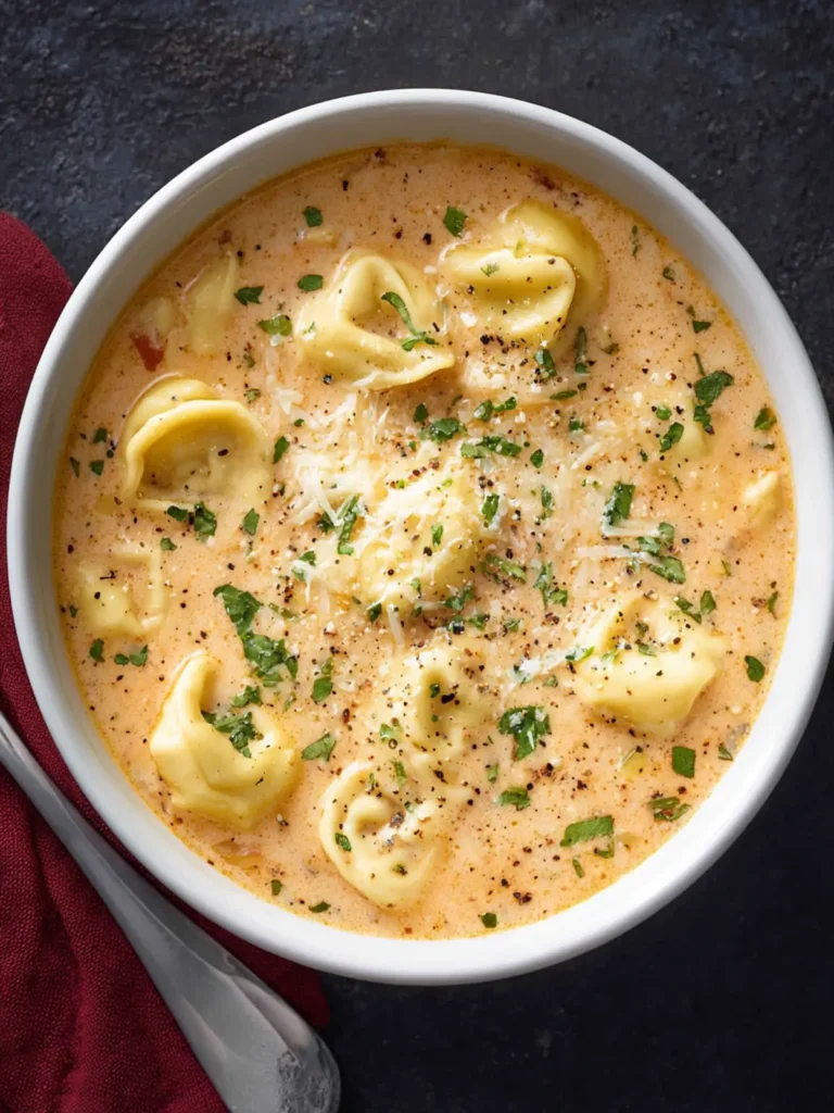 Creamy Tortellini Soup First Image