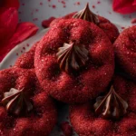 Easy Hershey's Red Velvet Blossoms Cookies First Image