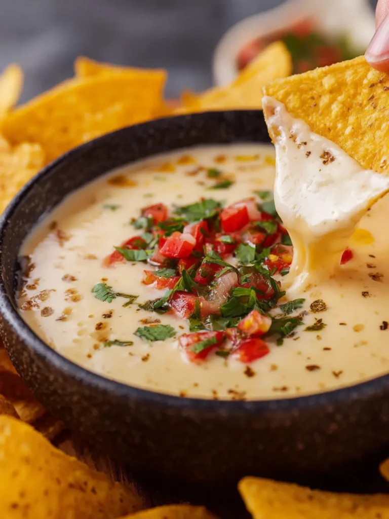Easy White Queso Dip (Stove-Top) First Image