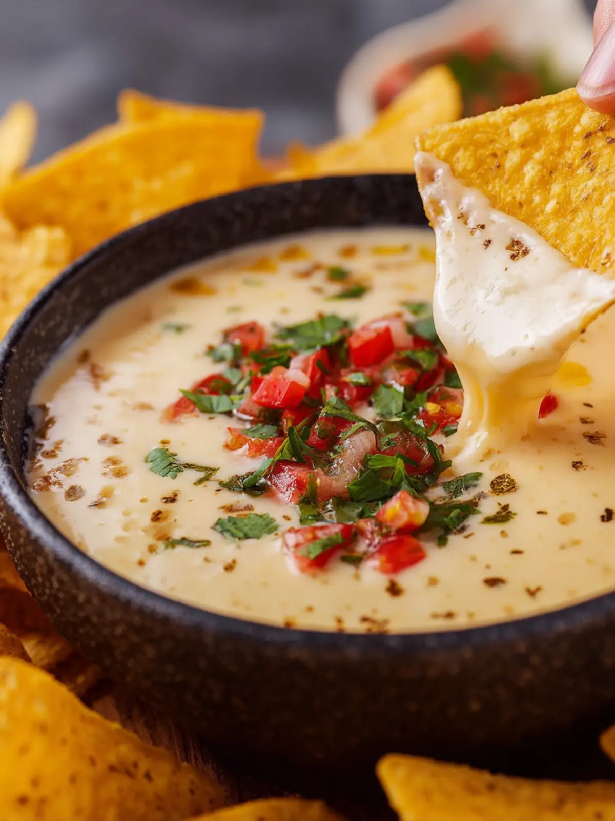 Easy White Queso Dip (Stove-Top) First Image