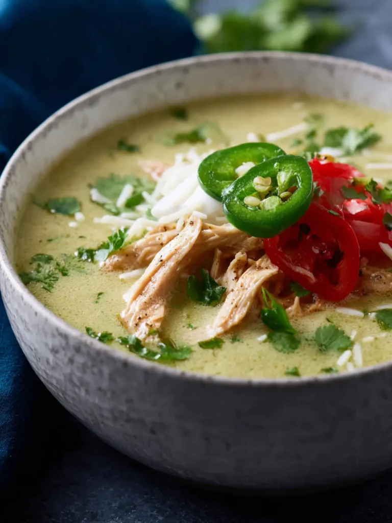 Green Chicken Enchilada Soup First Image