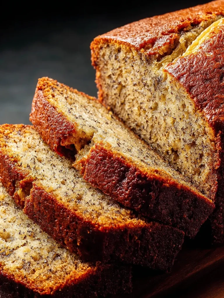 Irresistible Grandma’s Homemade Banana Bread Recipe First Image