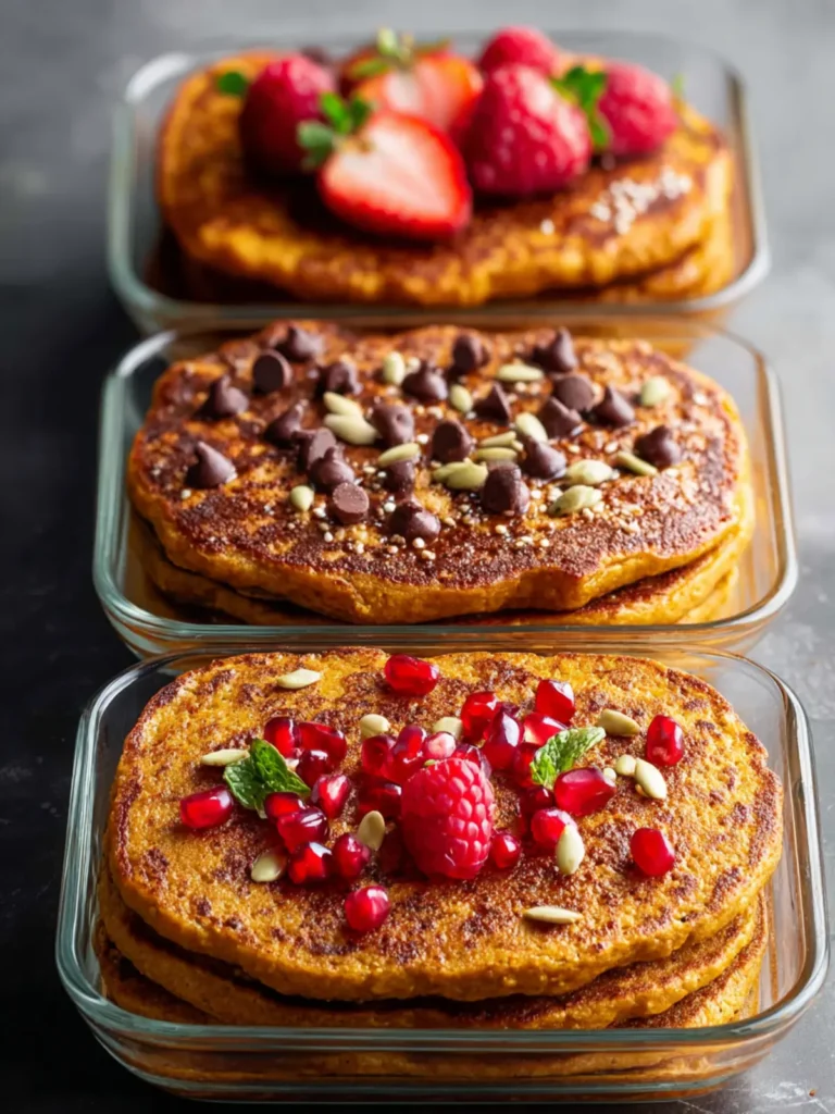 Sheet Pan Red Lentil Protein Pancakes First Image