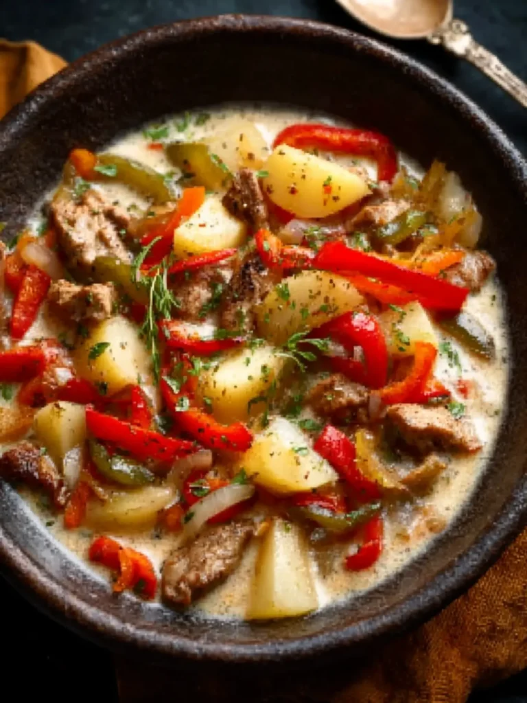 Creamy Chicken Soup with Potatoes (A Cozy Family Favorite) First Image