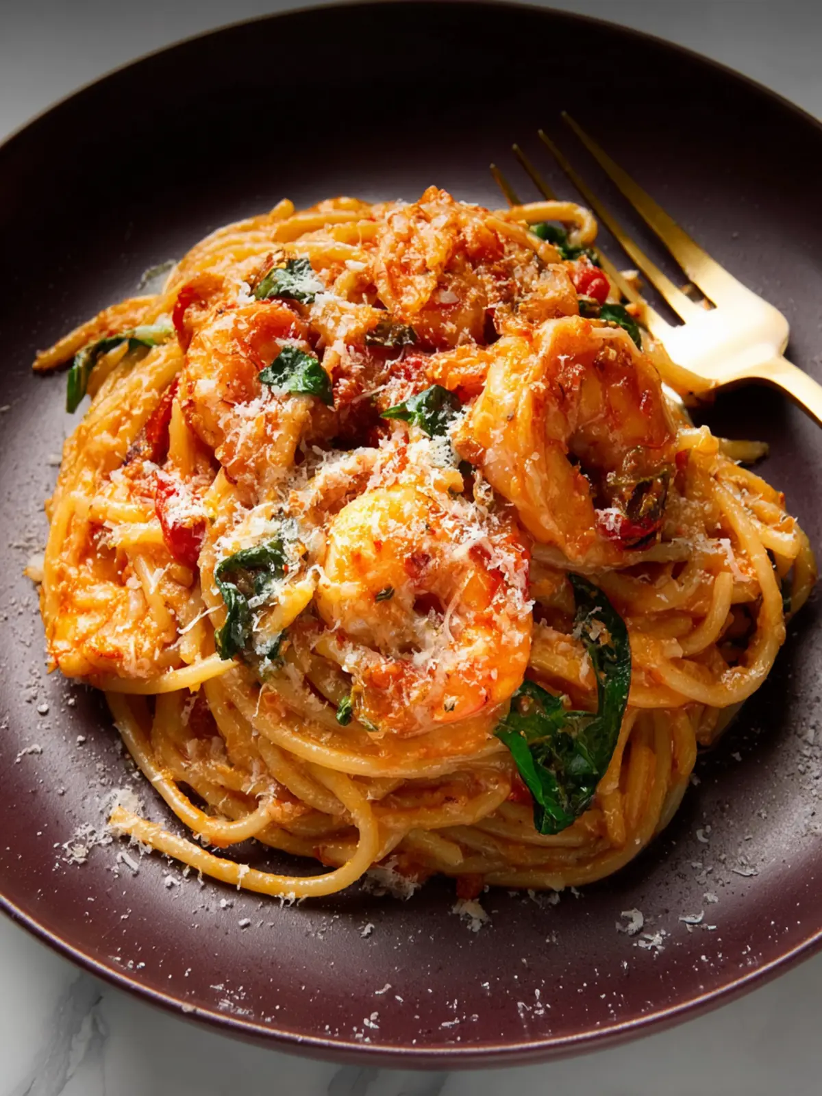 Calabrian Chili Shrimp Pasta First Image