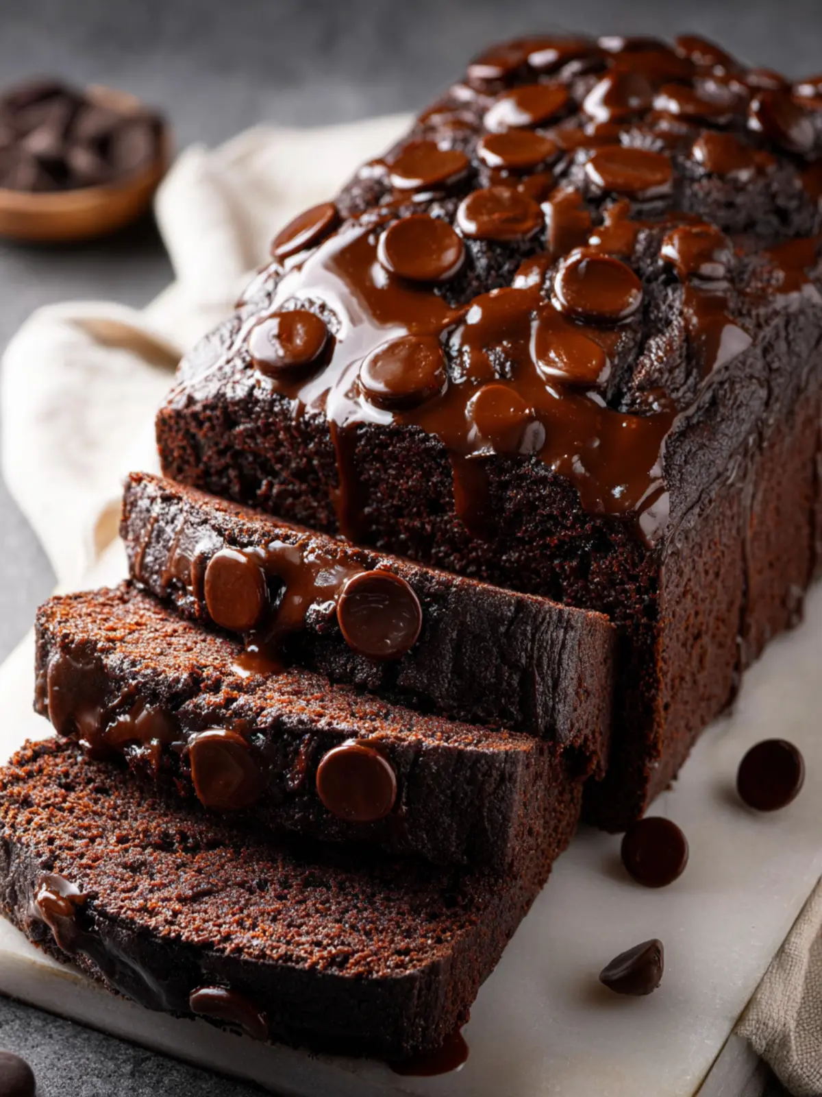 Chocolate Banana Bread First Image