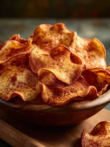 Crispy Cinnamon Apple Chips First Image