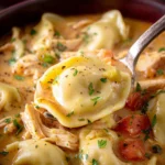 Crock Pot Chicken Pierogi Stew First Image