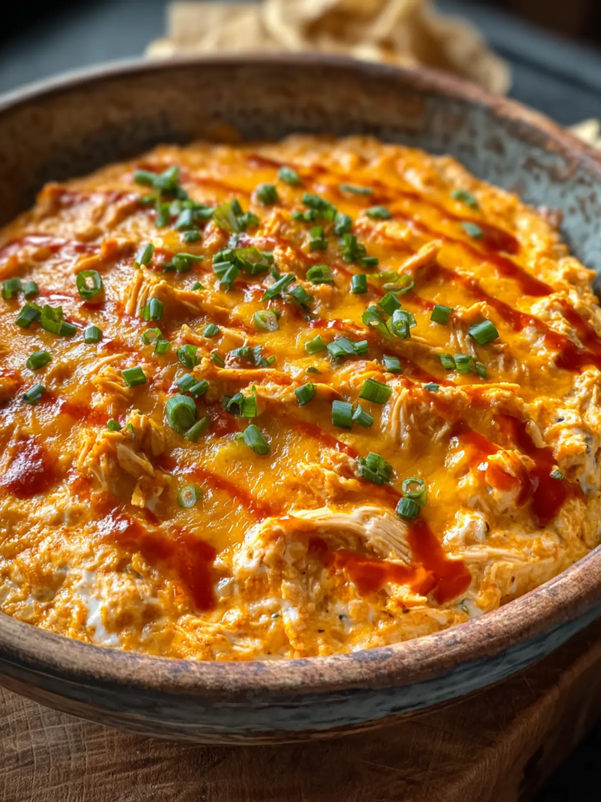 High-Protein Buffalo Chicken Dip First Image