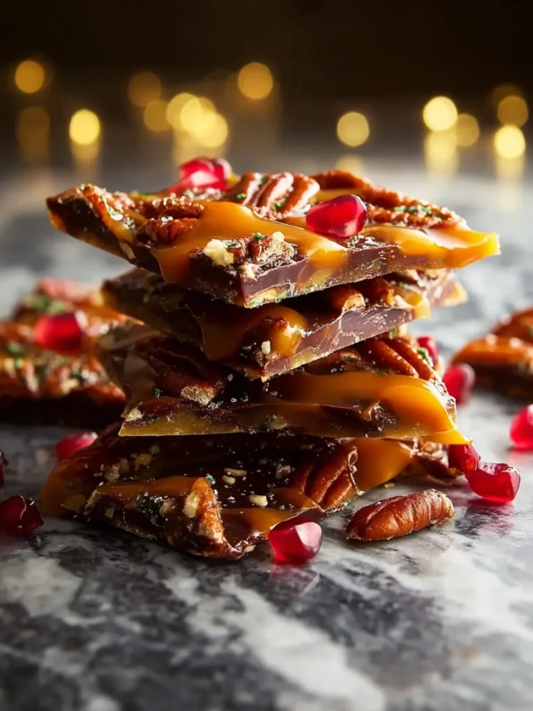 Homemade Christmas Toffee First Image