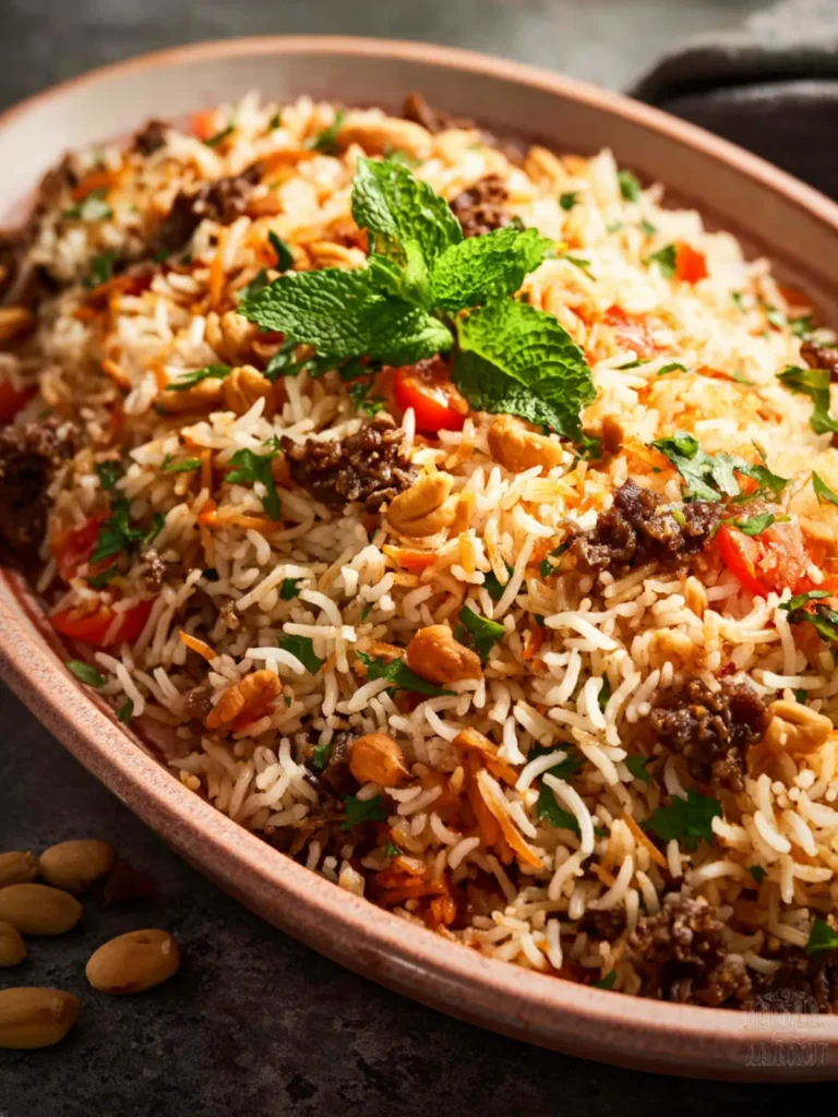 Lebanese Hashweh Rice First Image