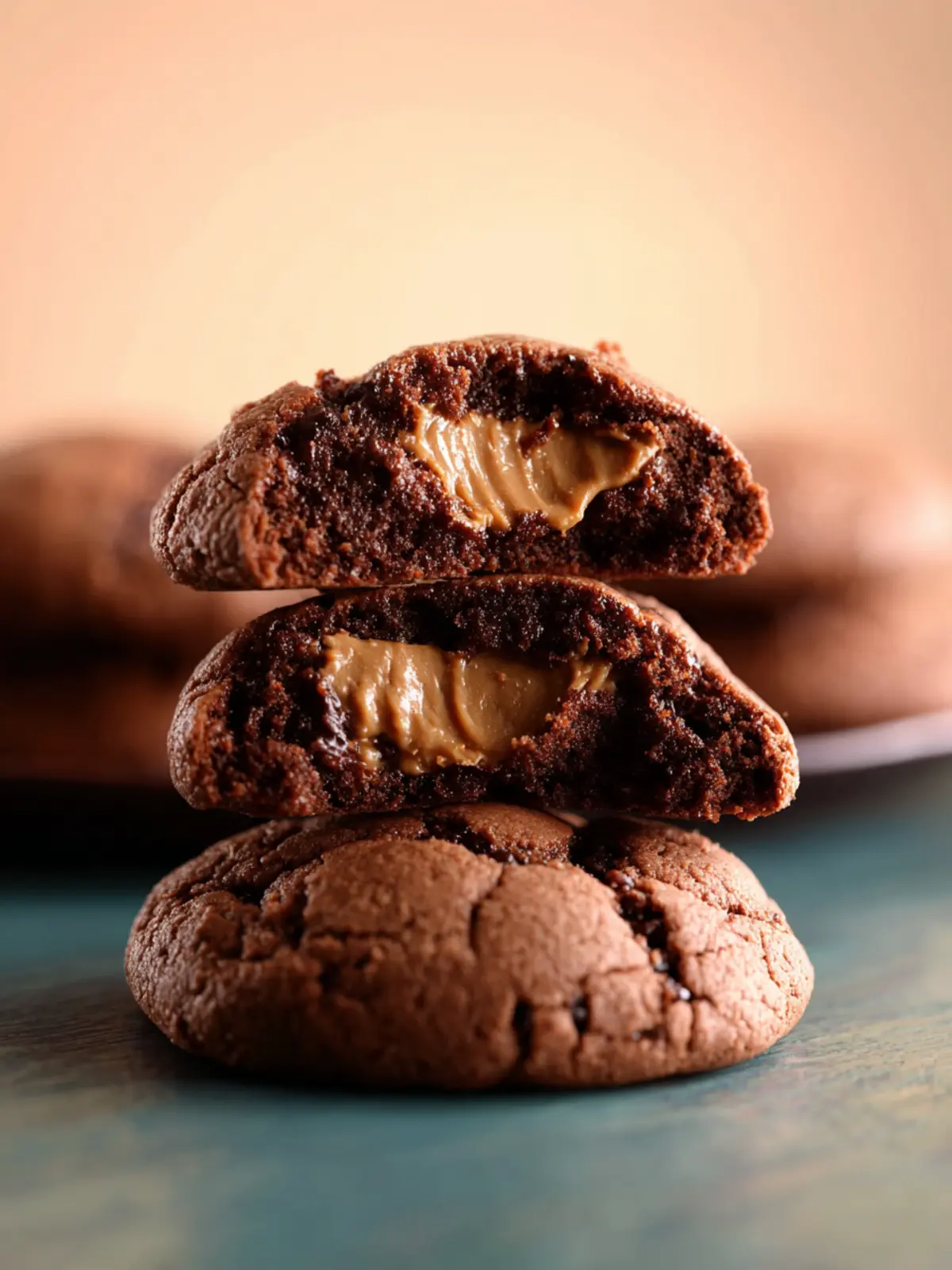 Peanut Butter Stuffed Chocolate Cookies: Irresistibly Gooey Treats