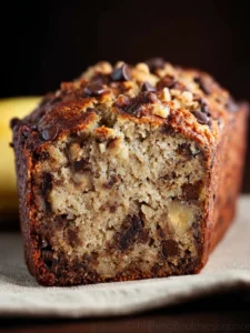 Perfect Chocolate Chip Banana Nut Bread First Image