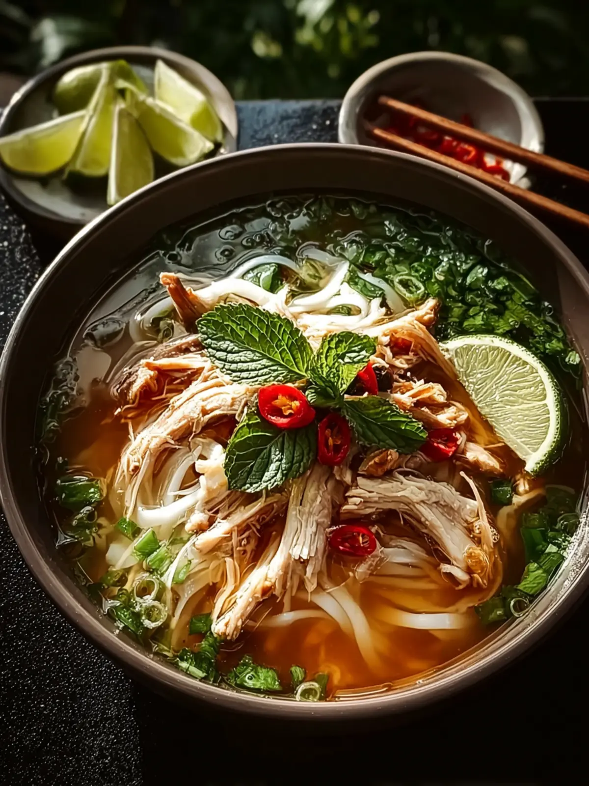 Rotisserie Chicken Pho First Image