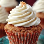 Small Batch Carrot Cake Cupcakes First Image