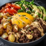 The Best Smash Burger Bowl – Easy Low Carb Burger Bowl Recipe First Image