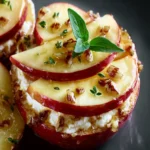 Apple Cheese Appetizer First Image