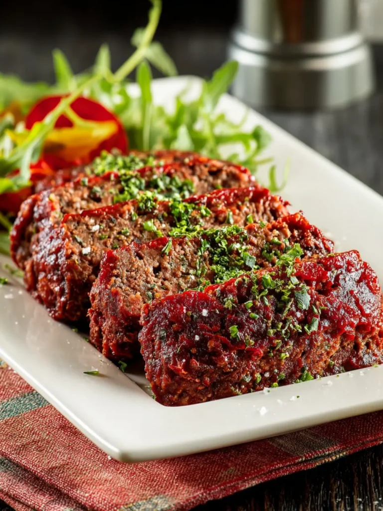 Beef and Sausage Italian Meatloaf First Image