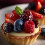 Berry Custard Tartlets First Image