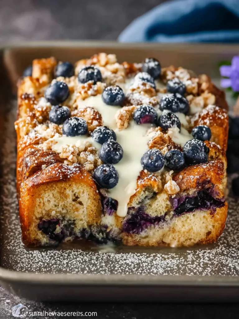 Blueberry French Toast Bake First Image