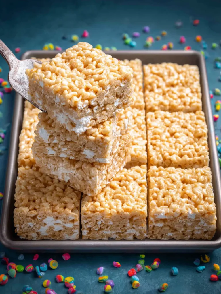 Brown Butter Rice Krispie Treats First Image