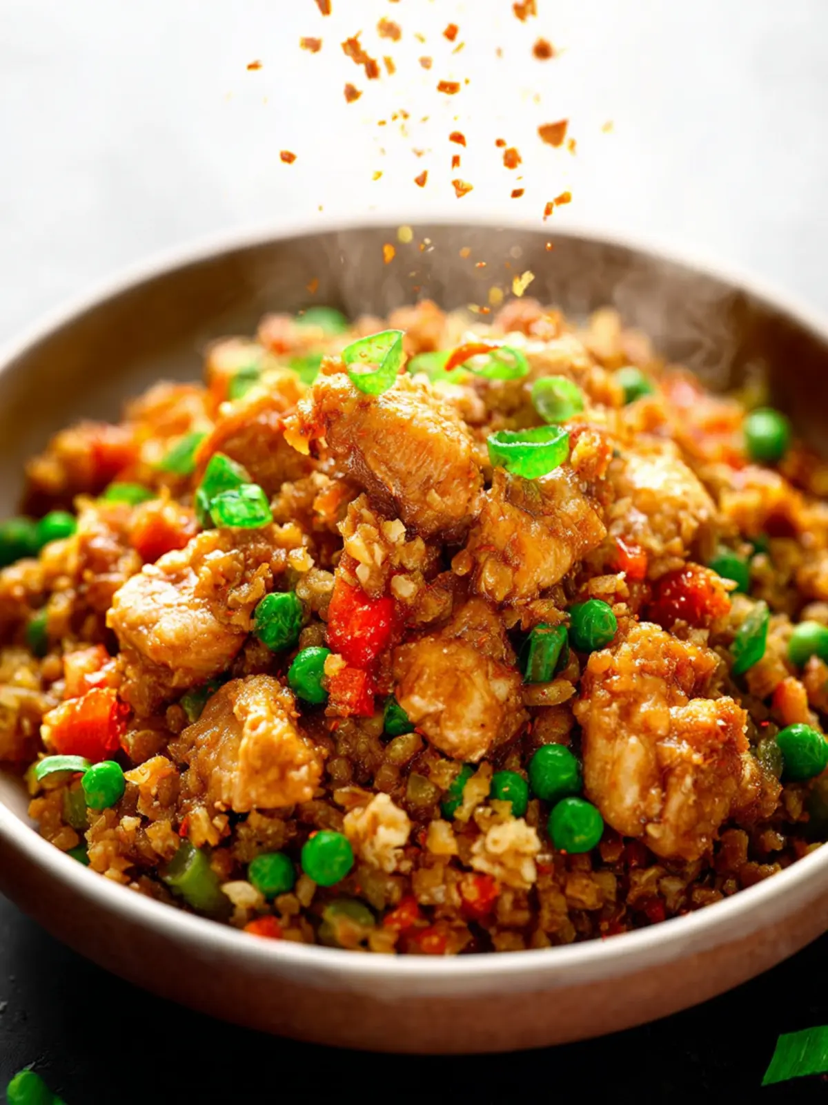 Cauliflower Chicken Fried “Rice” First Image
