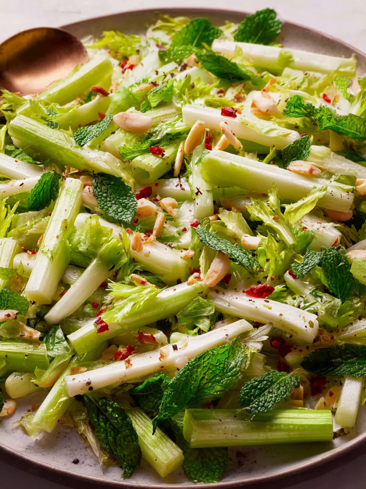 Celery Salad (Crunchy Mediterranean Style) First Image