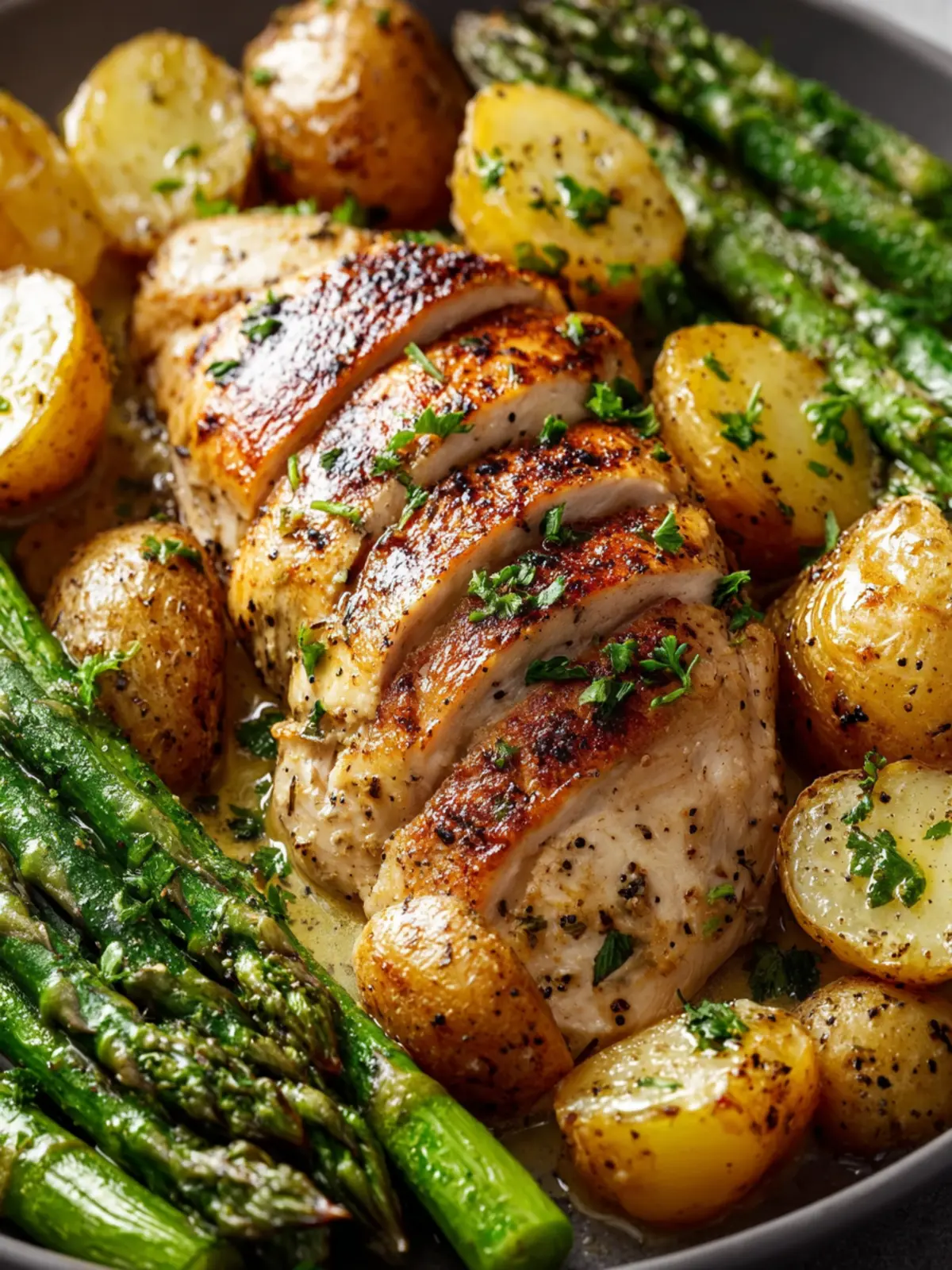 Chicken Asparagus And Potatoes First Image