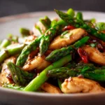 Chicken Asparagus Stir Fry First Image