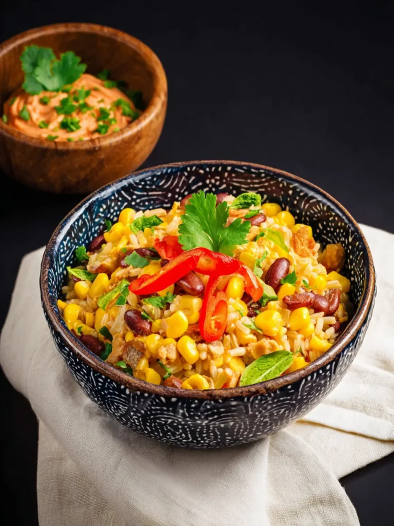 Corn Pinto Rice Bowl First Image