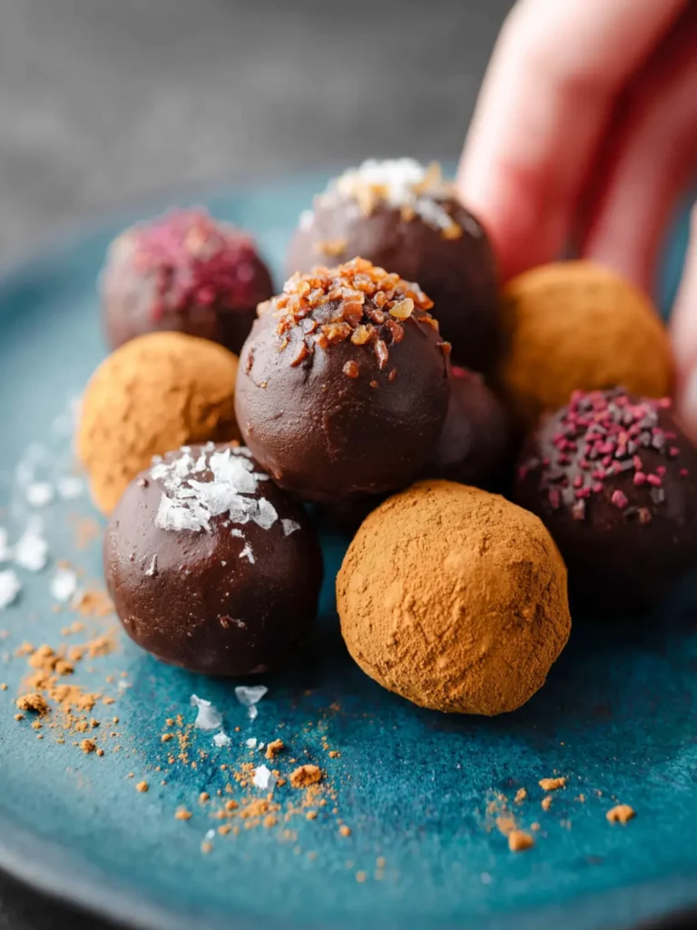 Date Fudge Truffles First Image