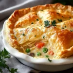 Easy Chicken Pot Pie Recipe with Crescent Rolls First Image