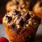 Fearless 3-Day Oatmeal Chocolate Chip Breakfast Muffins First Image