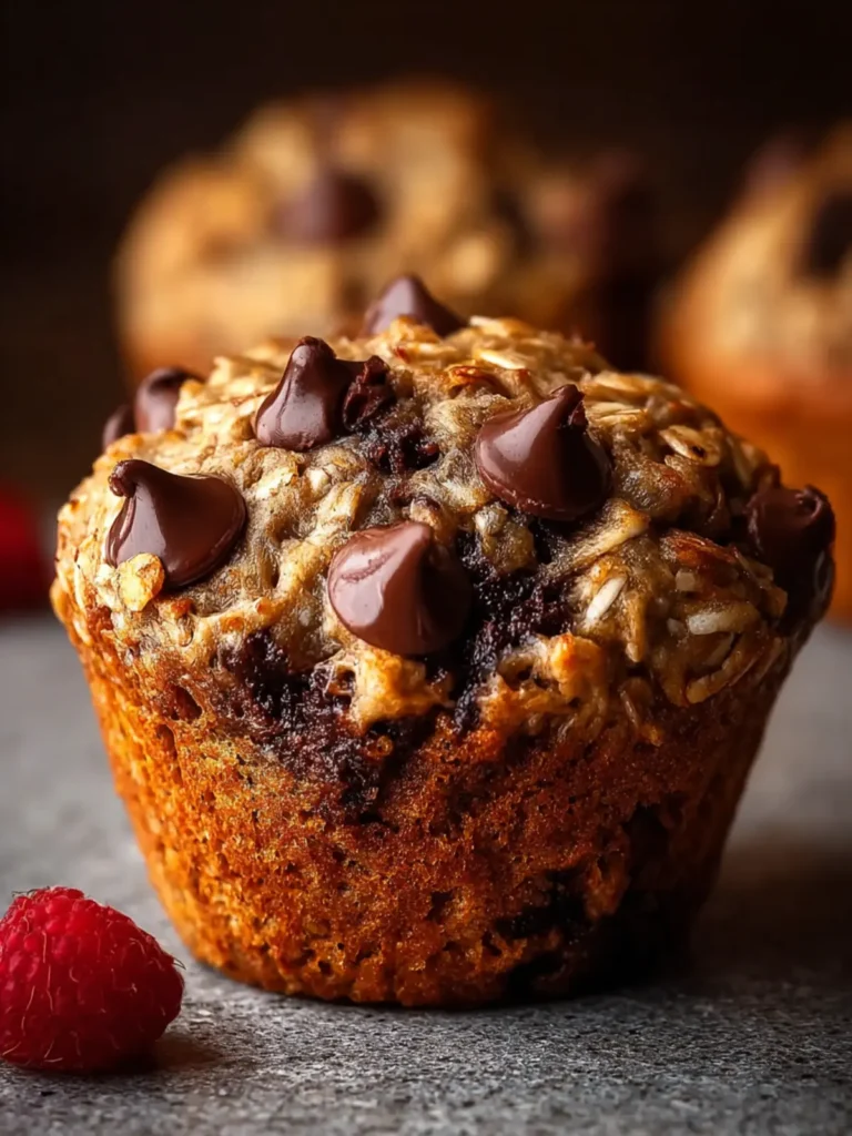 Fearless 3-Day Oatmeal Chocolate Chip Breakfast Muffins First Image