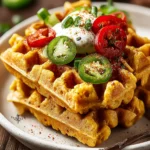 Jalapeno Cornbread Waffles First Image