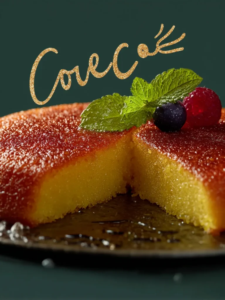 Samali – Semolina Syrup Cake With Mastic Recipe First Image