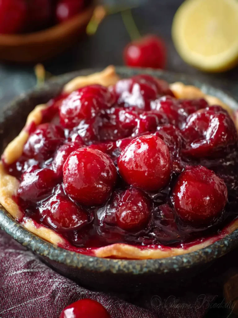 Small Batch Cherry Pie Filling First Image