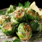 Small Batch Smashed Brussels Sprouts First Image