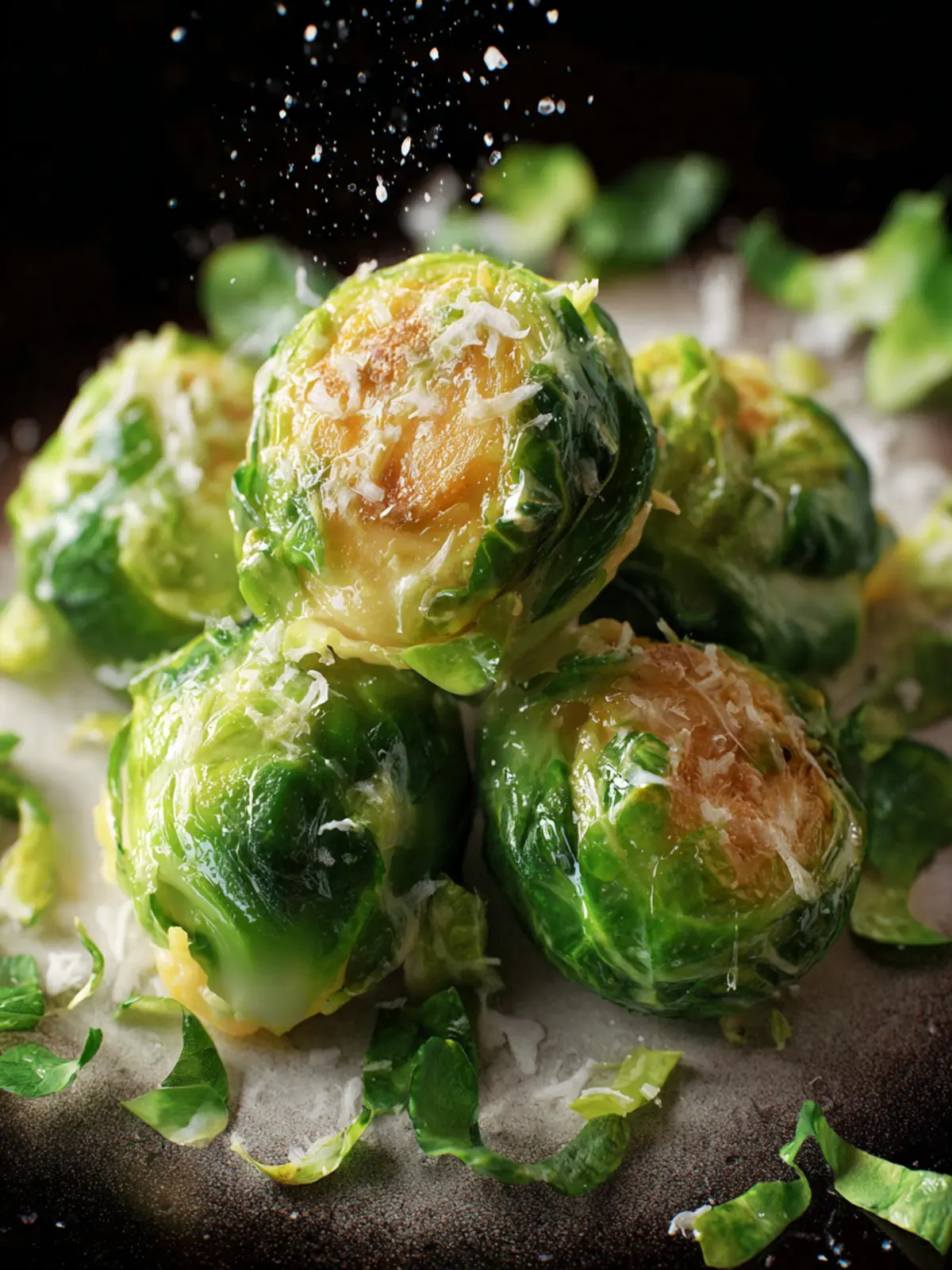 Small Batch Smashed Brussels Sprouts First Image